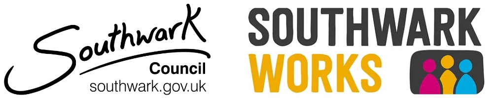 Southwark Council and Southwark Works Logo